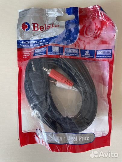 Аудио видео кабель RCA