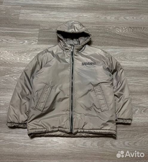 Рэп ск8 у2к хипхоп скейт пуховик bad+mad куртка