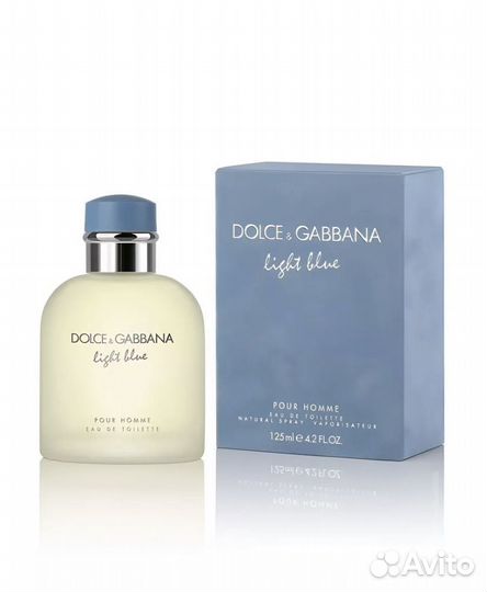 Dolce gabbana light blue pour homme