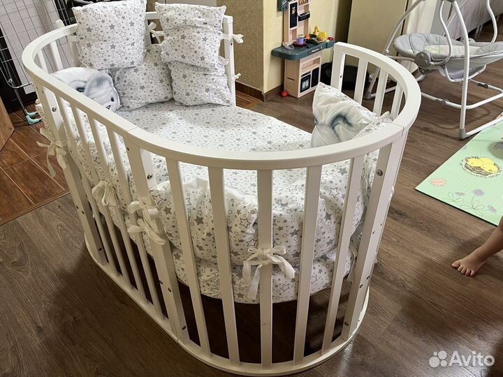 Детская кроватка трансформер