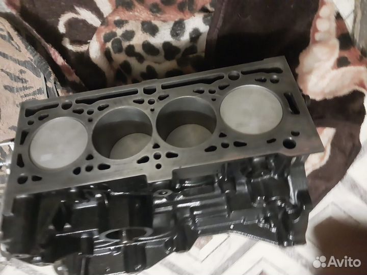 Блок двигателя на Рено Логан