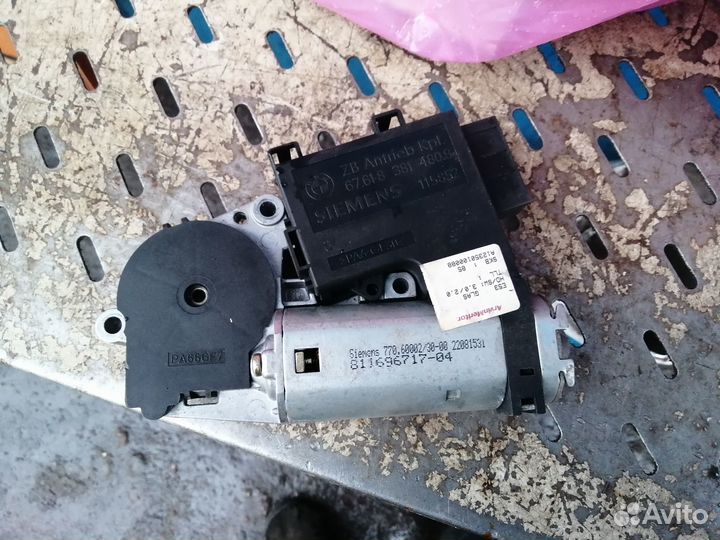 Мотор электропривод люка BMW X5 e53 e38 e39