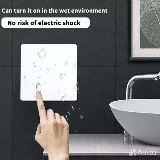 Беспроводной выключатель без батареек-кинетический