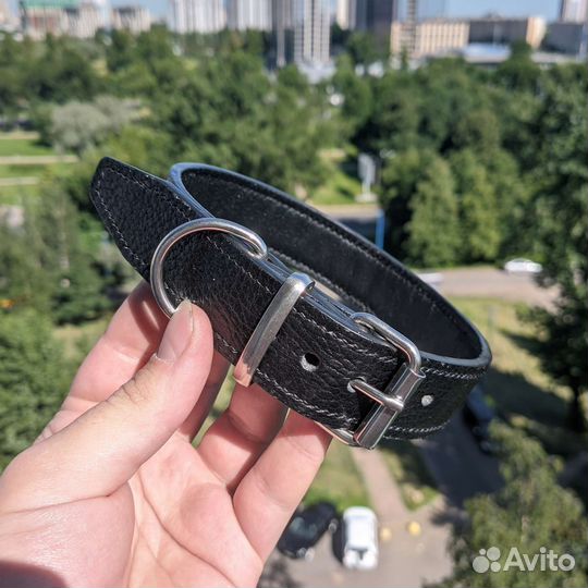Ошейник из кожи на заказ