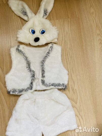 Прокат костюм зайка