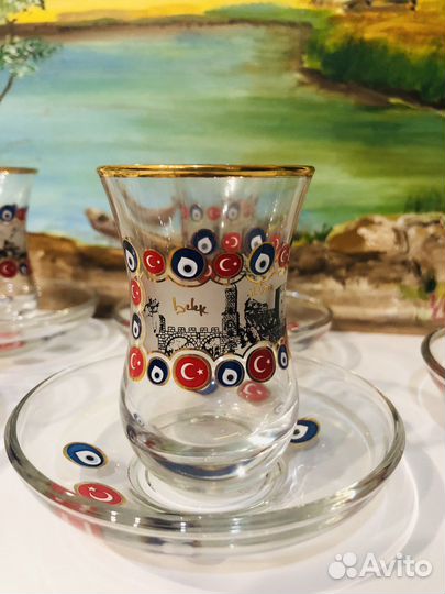 Турецкие чашки для чая