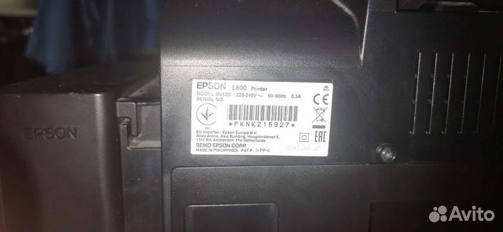 Принтер epson l800