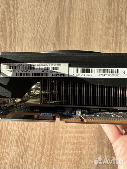 Видеокарта RX 5700 XT nitro+ 8GB