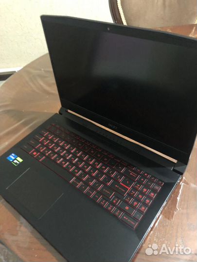 Игровой ноутбук msi katana rtx 1650 4gb