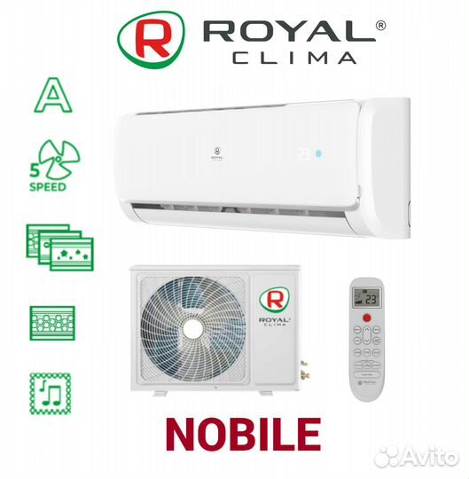 Кондиционер Royal Clima RC-NB28HN Nobile