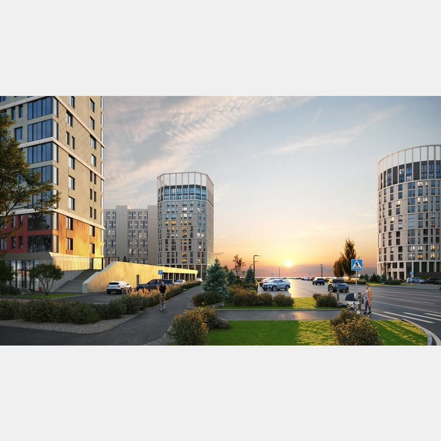 3-к. квартира, 86,6 м², 14/14 эт.