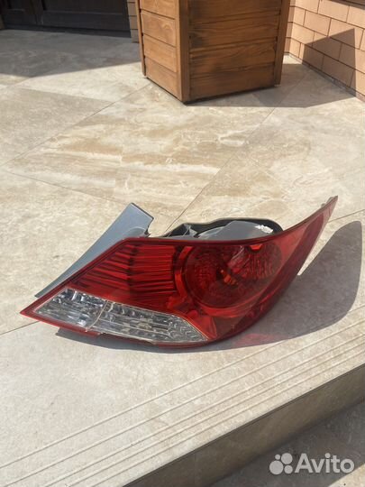 Фонарь задний на hyundai solaris