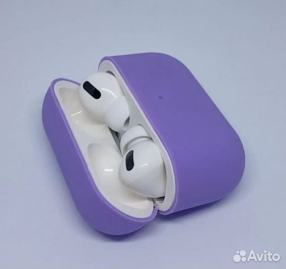 Чехол Airpods Pro сиреневый