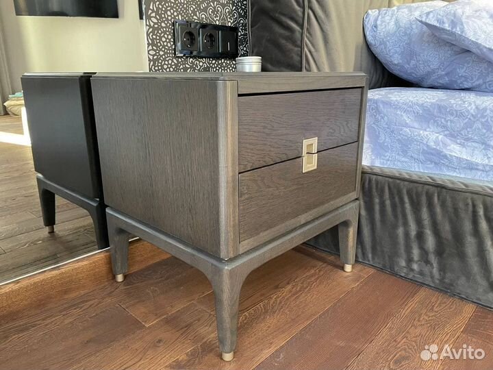 Прикроватная тумба из массива Ясеня Бари