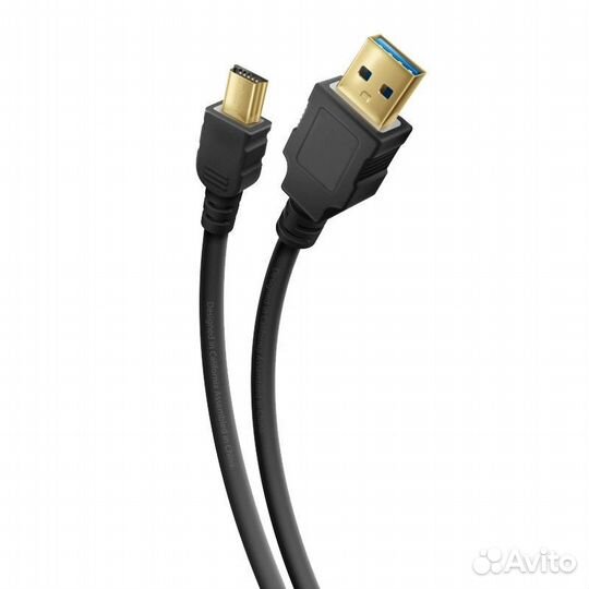 Кабель fumiko MA12 miniUSB черный 1м