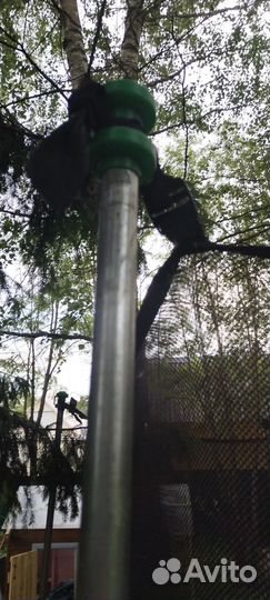 Детский батут с сеткой