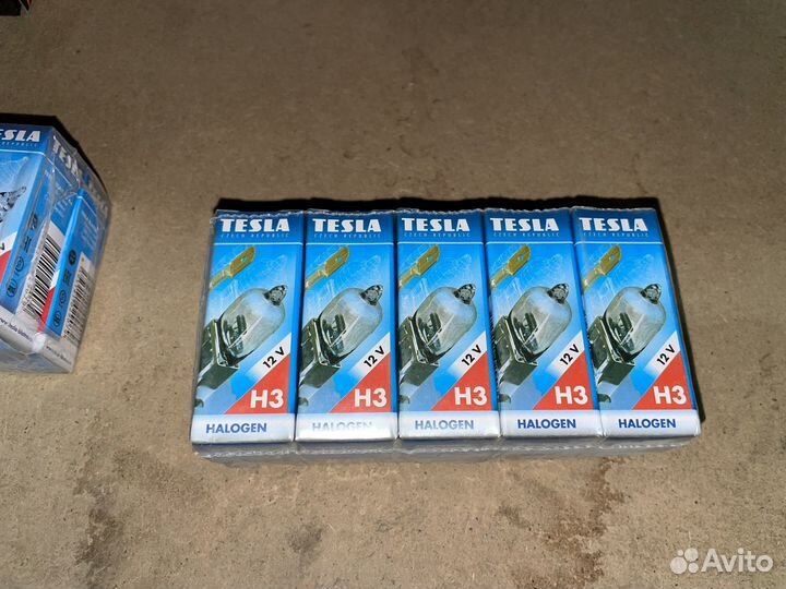 Лампы автомобильные H1, H3, H4, H7