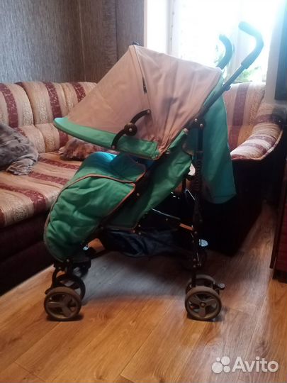Прогулочная коляска трость бу