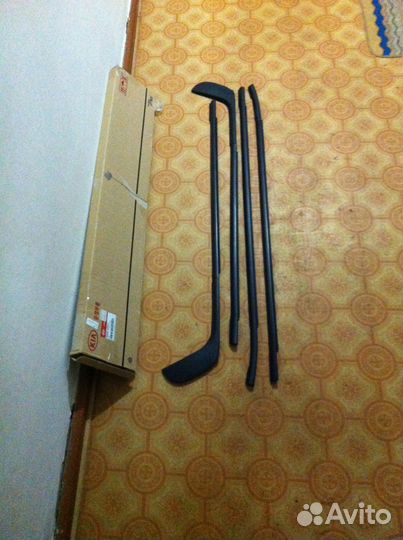 Черные молдинги окон (Mobis) для Kia Cerato 3