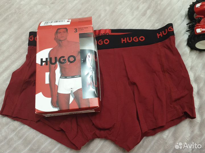 Трусы набор 3 шт hugo boss размер M