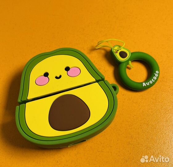 Чехол на AirPods Pro с авокадо