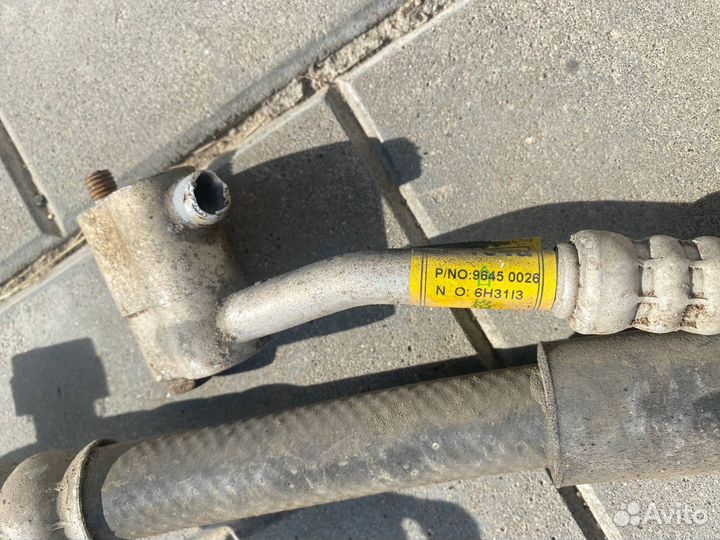 Трубка (шланг) кондиционера Chevrolet Lanos седан