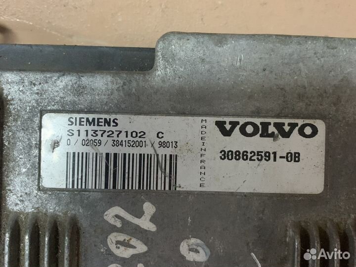 Блок управления эбу для Volvo s40