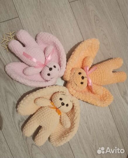 Ручная работа Символ 2023 года Зайки Милашки