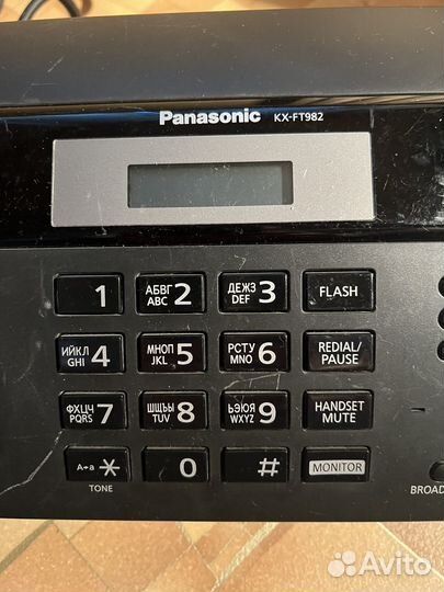 Факс Panasonic KX-FT982