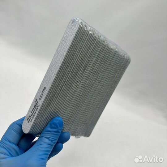 Пилки Lisanail 180/240, 50 шт, 13 и 18 см