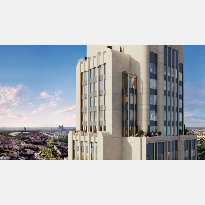 1-к. квартира, 42,9 м², 13/75 эт.