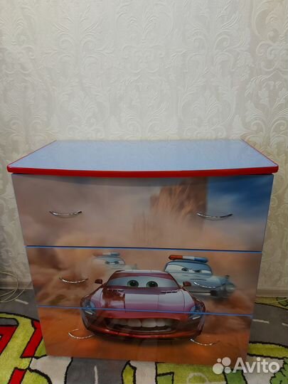 Коллекция детской мебели Тачки