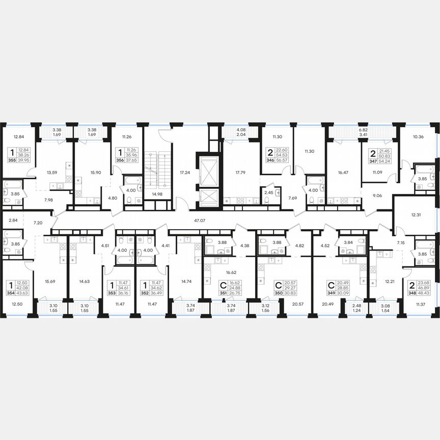 1-к. квартира, 37,7 м², 3/15 эт.