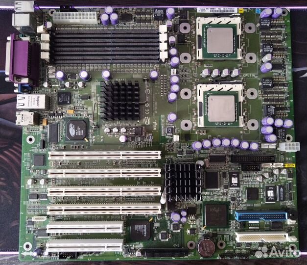 Intel SE7501BR2 Server Board + процессоры SL73L