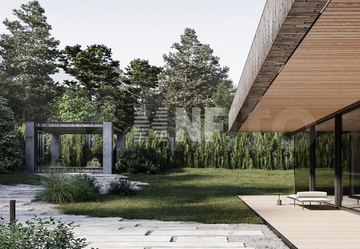 Дом 411,9 м² на участке 14,8 сот.