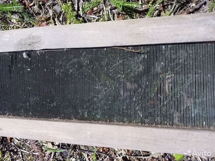 Старинные бердо, детали ткацкого станка