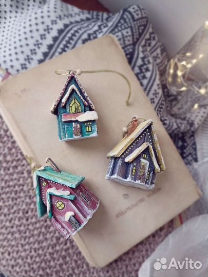 Ëлочные игрушки ручной работы