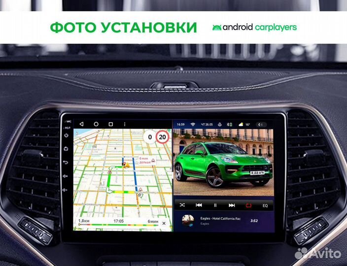 Автомагнитола Teyes на Jeep