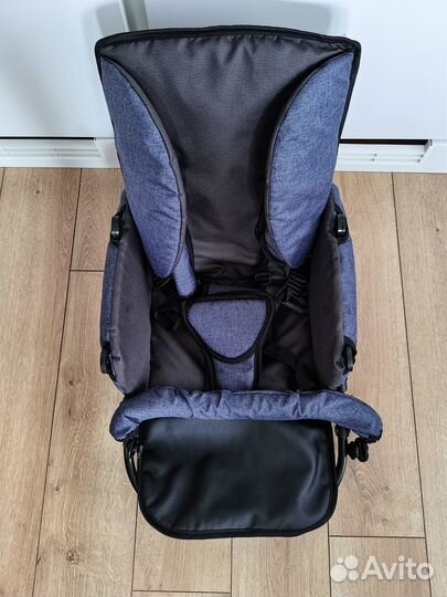 Коляска 2в1 Alis berta синяя