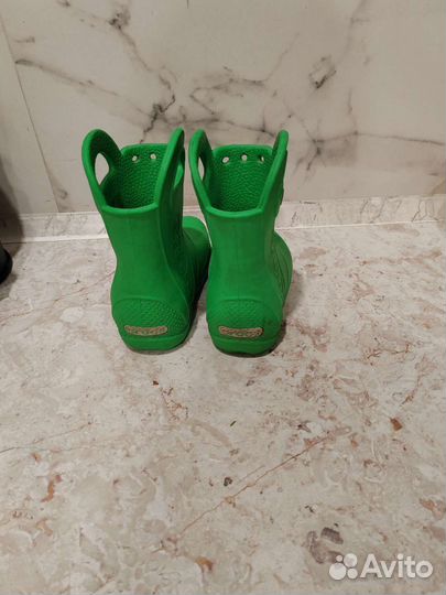 Резиновые сапоги crocs