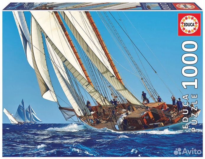 Пазл Парусная лодка 1000 деталей
