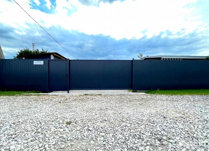 Забор из профнастила