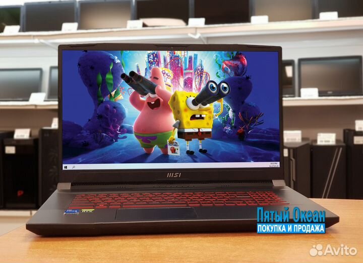 Игровой ноутбук MSI 17.3'' 144Hz Core i5 RTX 3060