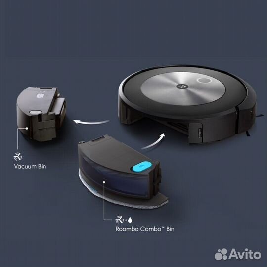 IRobot Roomba Combo j5+ графитовый