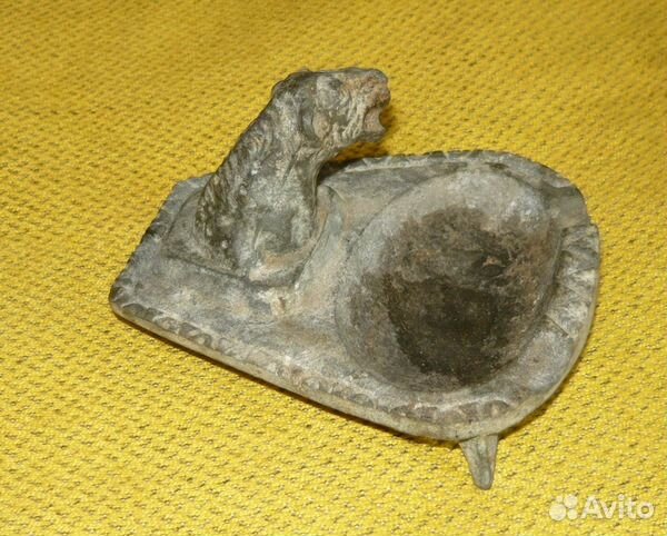 Пепельница металлическая Пантера