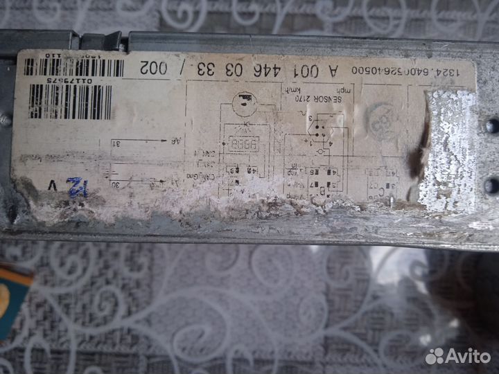 Тапограф шайбовый12в