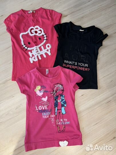 Футболка легинсы водолазка 128