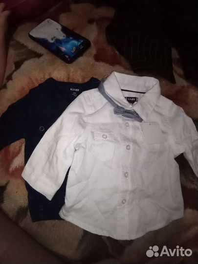 Кофта с рубашкой