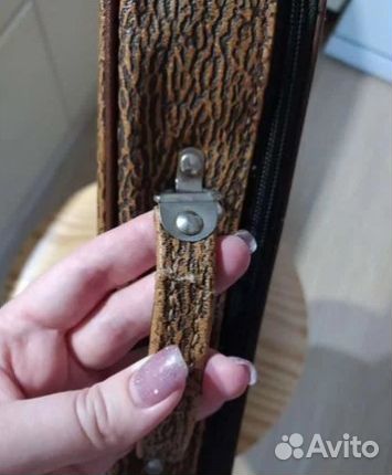 Мини-чемодан 50-х гг. СССР+ интерьерная тумба-кейс