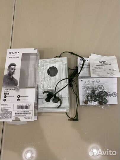 Наушники для спорта Sony